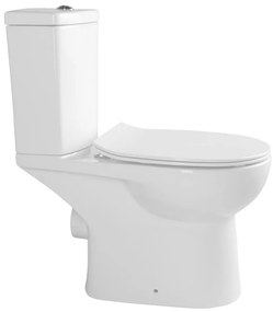 Sapho Sapho, KAIRO CLEANWASH WC kombi s bidetovou sprškou, zadný odpad, splachovací mechanizmus, PC106