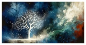 Obraz magický strom života vo vesmíre
