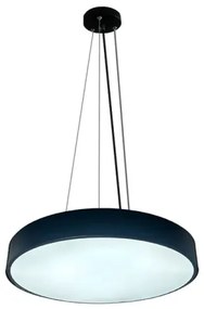 LED Stmievateľný luster na lanku LED/50W/230V 3000-6500K čierna + diaľkové ovládanie