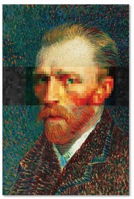 Gario Obraz na plátne Portrét muža abstraktný - Jose Luis Guerrero Rozmery: 40 x 60 cm