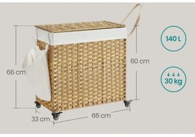 Kôš na bielizeň FLYN z ratanu