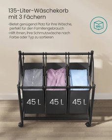 Kôš na bielizeň 135L RLS102B01