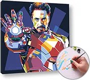 Maľovanie podľa čísel IRONMAN