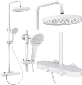 Rea Creo, sprchový set s funkciou bidetovej spŕšky, biela matná, REA-P0359