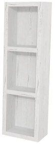 Mereo Aira, kúpeľňová skrinka 20 cm, horná, policová, Multidecor, Pino Aurélio, MER-CN796SPINO