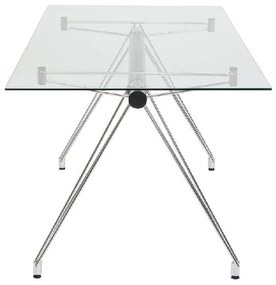 Officia kancelársky stôl strieborný 160x80 cm
