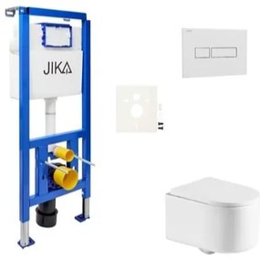 Závesný wc set do ľahkých stien / predstenová SAT SIKOJSREX72, 1 ks