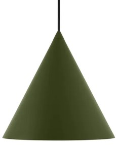 Závesné svietidlo na lanku ETNA II 1xE27/15W/230V pr. 25 cm zelené