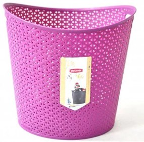 CURVER MY STYLE RATTAN 30447 Kôš na bielizeň 30 l vínová