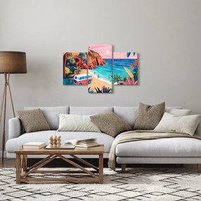 Obraz - Karavan pri oceáne (90x60 cm)