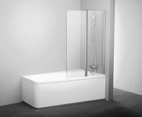 Vanová zástěna Ravak 10° 150x100 cm satin 7QRA0U03Z1