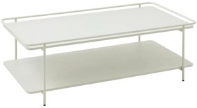 Dizajnový konferenčný stolík Harinder 110 cm sivý