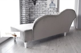 Pohovka s prešívaním, Velvet Grey, Pravé prevedenie