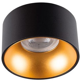 Kanlux Kanlux 27575 - LED Podhľadové svietidlo MINI RITI 1xGU10/25W/230V čierna/zlatá KX2420