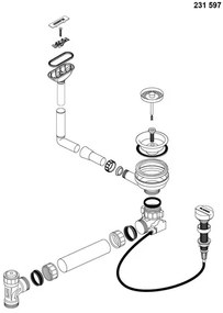 Granitový drez Blanco CLASSIC Neo 5 S aluminium