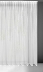 Biela záclona na flex páske TONIA 300x300 cm