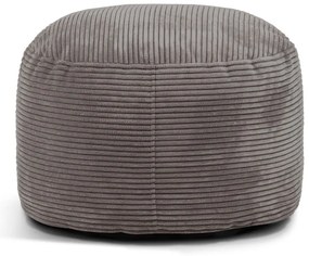 Modrý menčestrový taburet Om 60 – SLOWDOWN