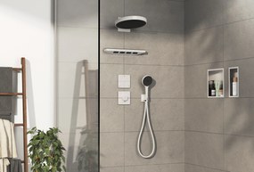 Hansgrohe ShowerSelect Comfort Q, ventil pod omietku pre 3 spotrebiče, biela matná, HAN-15587700
