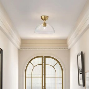 Alora Mood ALM-JUDE-SF-GD-CL-Strop. svietidlo JUDE 1xE27/60W/230V pr.30,5cm mosadz