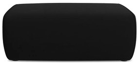 Čierna zamatová podnožka Kapua – Makamii