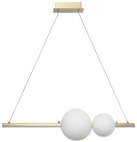 Zambelis 22108 - LED Stmievateľný luster na lanku LED/11W/230V zlatá