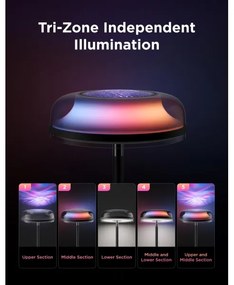 Govee-LED RGBICWW stmievateľná stojaca lampa UPLIGHTER MATTER LED/24W/230V Wi-Fi