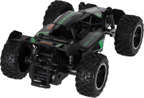 KIK RC kaskadérske auto KIK, diaľkovo ovládané, 18 km/h, 2,4 GHz, čierno-zelené