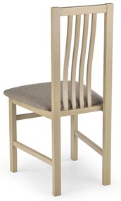 Jedálenská stolička Pawel - dub sonoma / hnedá
