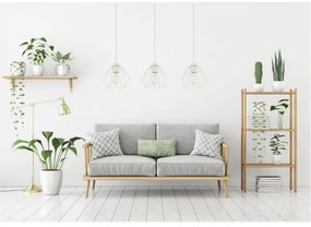 Luster na lanku CEED 3xE27/60W/230V biela