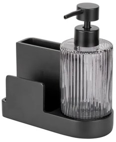 WENKO 54654100 - Organizér PINA 16x17 cm čierny