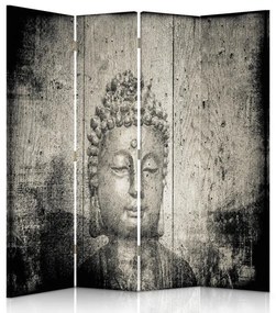 Ozdobný paraván Buddha Zen Spa - 145x170 cm, štvordielny, klasický paraván