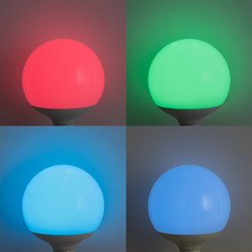 Sada 5 inteligentných LED žiaroviek E27 G120 matná RGBW 9W 806 lm 2700-6500K
