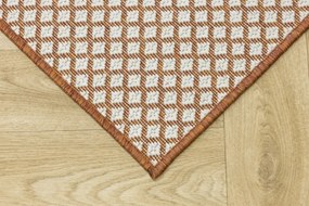 Obojstranný koberec BRUSSELS 206074/10410 Cayenne krémový / terakotový