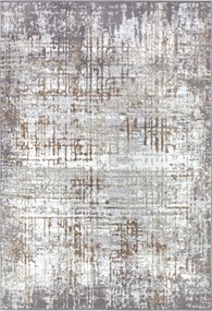Kusový koberec Shine 105925 Abstract Cream Grey, 57x90, šedá, obývacia izba, Hanse Home