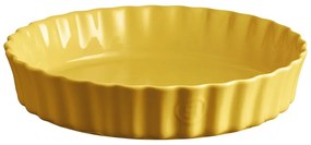 Žltá keramická koláčová forma Emile Henry, ⌀ 28 cm