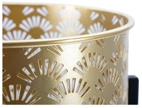 Súprava 2 stojanov na kvetináč v zlatej farbe Mauro Ferretti Glissy, výška 38 cm