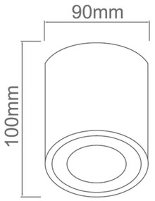 Orlicki design Moderné bodové svietidlo Rullo biela