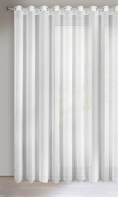 ZÁCLONA NA KRÚŽKOCH DALIA 350X250 CM BIELA