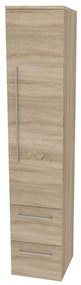 Mereo, Mereo Bino, kúpeľňová skrinka vysoká 163 cm, pravá, Multidecor, Dub Bardolino, MER-CN698DBAR