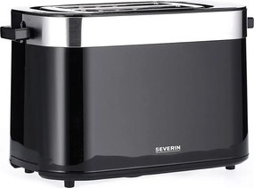 Severin AT 9264 - Hriankovač s dvoma otvormi 800W/230V nerez/čierna