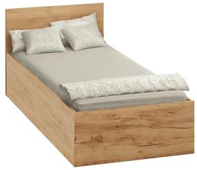 Jednolôžková posteľ 90 cm Discutibles (dub craft zlatý) (s roštom) (s úl. priestorom). Vlastná spoľahlivá doprava až k Vám domov. 1116311