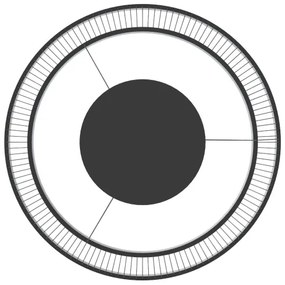 Zuma Line MD3328-2M-3BT - LED Stm. luster BALL LED/53W/230V 2700-6000K čierna + DO