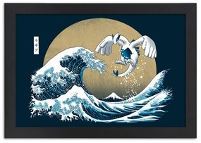 Gario Plagát Tsunami - japonský motív Farba rámu: Bez rámu, Rozmery: 30 x 20 cm