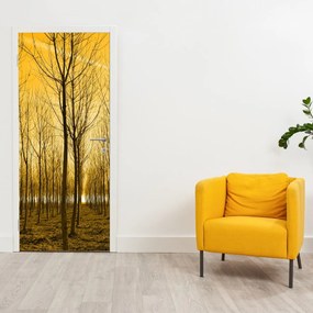Fototapeta na dvere - Plantáž stromov (95x205cm)