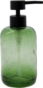 House Doctor Sklenený dávkovač na mydlo Wah Green
