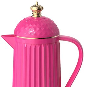 Ružová termoska 920 ml Crown – PT LIVING