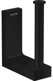 AXOR Universal Rectangular držiak náhradného toaletného papiera, matná čierna, 42654670