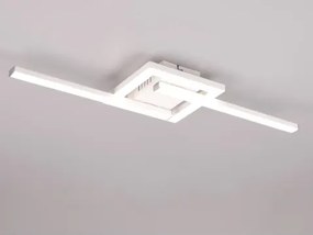 Stropné/nástenné osvetlenie LED Viale, biely mat%