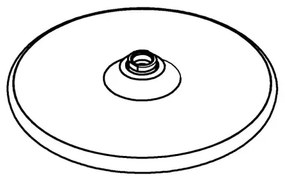 GROHE 26815000 - hlavová sprcha VITALIO START Ø 250 mm, lesklý chróm