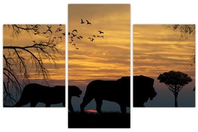 Obraz Safari (90x60 cm)